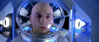 Austinl am your fatherRealIyNo not really I can't back that upRight ldiot Yes - Austin Powers: The Spy Who Shagged Me
