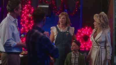 And I'm glad to see you didn't
forget your right arm, - Dolly Parton's Mountain Magic Christmas