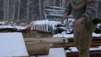 And so I'm gonna build this
skid sled real quick so that - Life Below Zero: Next Generation