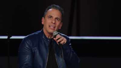 And I'm gonna do it
with placenta dripping into my eyeball? - Sebastian Maniscalco: Stay Hungry