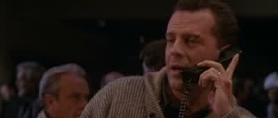 And I'm here alone in D Cwith my in lawsEh the old in laws huhThey do love their policemen son in laws - Die Hard 2