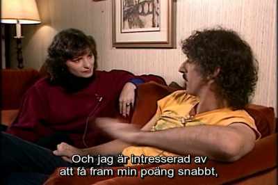 And I'm interested in
getting the point across fast, - Eat That Question