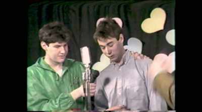 And I'm just hanging out here on TV.
You know, your basic stuff. - Beastie Boys Story