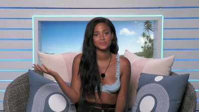 AND I'M LIKING HIM MORE AND
MORE. - Love Island
