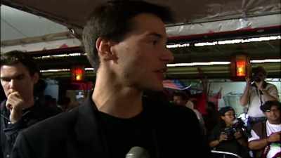 And I'm so lucky to be
able to participate in - Keanu Reeves: The One and Only