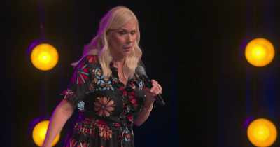 And I'm over here, dead to the world, - Leanne Morgan: I'm Every Woman