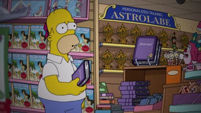 And I'm part of the town, - The Simpsons: O C'mon All Ye Faithful