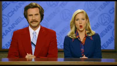 And I'm Ron BurgundyGo fuck yourself San DiegoWhat in the nameNoNobody talks about my city that wayRon Burgundy's ass is grassNice work everyone Sharp broadcastReally good Everyone on the floor as wellReally a lot of hustle I liked itDump out Dump - Anchorman: The Legend of Ron Burgundy