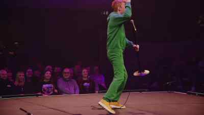 And I'm staggering over my
classmates, just still at a 10, - James Acaster: Hecklers Welcome