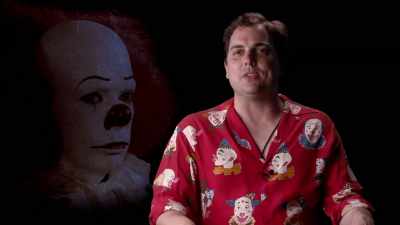 And I'm sure it wasn't
Tim Curry's goal - Pennywise: The Story of IT