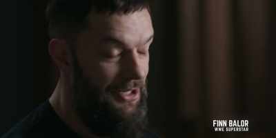 And as I'm walking past,
I see, like, Windham - Bray Wyatt: Becoming Immortal