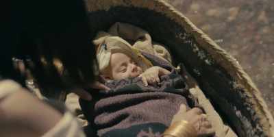 And immediately,
she knows it's a Hebrew infant. - Testament: The Story of Moses