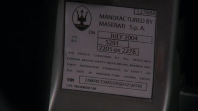 And in case someone decides
to check closely, - Burn Notice