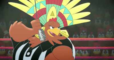 And in this corner,
standing at five feet, four inches, - Legend of the Three Caballeros