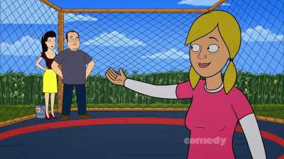 And in this corner, weighing in - Corner Gas Animated