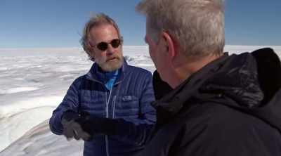 And, in effect, the ice sheet
starts speeding up - An Inconvenient Sequel: Truth to Power