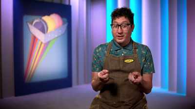 And in front of me are two - Secret Chef