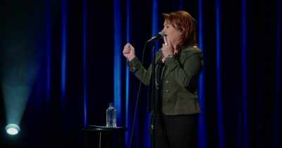 And in this hand,
she had a scratch off lottery ticket - Kathleen Madigan: Hunting Bigfoot