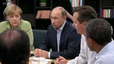 And in Putin you had someone
who took a different view. - Putin vs the West