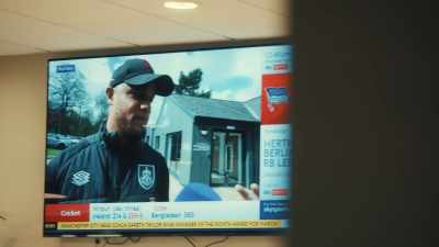 'And in terms of the players, - Mission to Burnley
