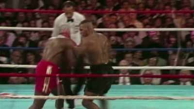 And in the fifth round
the end was inevitable. - Bruno v Tyson