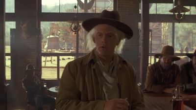 And in the future we don't need horses - Back to the Future Part III