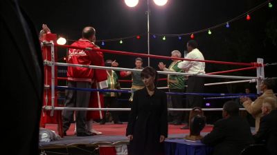 And in the red corner,
in the red trunks... - Ghost Whisperer