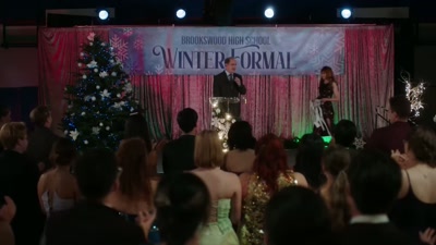 And your inexplicable choice
for class vice-president... - Christmas Class Reunion