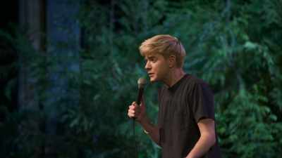 And instead I'm like, "Which bathroom
am I allowed to use, please?" - Mae Martin: SAP