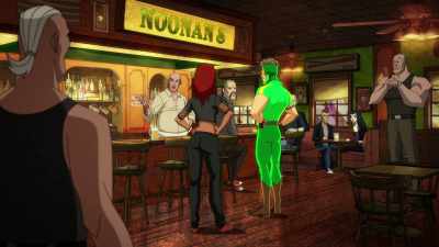 And this is a douche-free
establishment. - Kite Man: Hell Yeah!