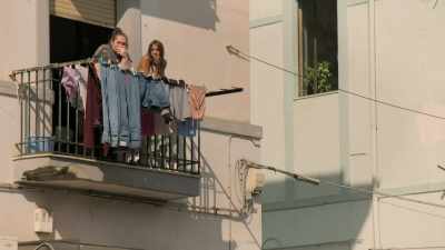 And this is where Ferrante
decided to set her books, - Write Around the World with Richard E Grant
