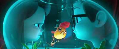 -And this is my fish.
-(tapping) - The Boss Baby: Family Business
