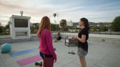 And this is where I do yoga - Rooming With Danger
