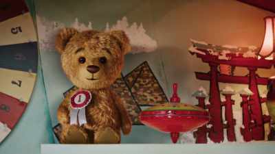 And this is me. Teddy.
A real First Prize! - Teddy's Christmas
