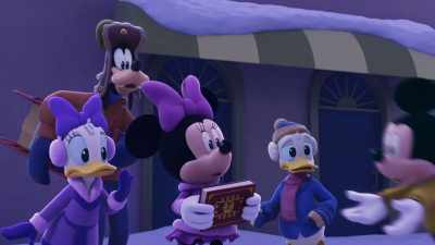 And this is our regular
Tuesday town. It worked! - Mickey and the Very Many Christmases
