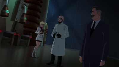And this is the inventor whose machine
we will be testing. Hugo Strange. - Batman vs  Two Face