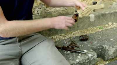 And this is the Smith &amp; Wesson revolver - The Buildings That Fought Hitler