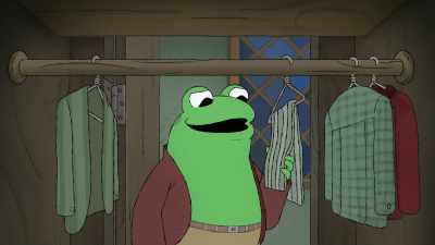 And this is Toad's woolly scarffor the winter. - Frog and Toad