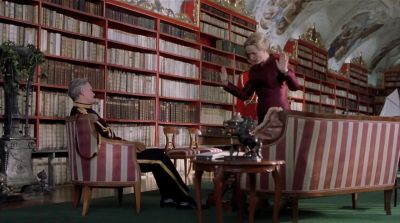 And this is where we keep the mops - The Prince and Me