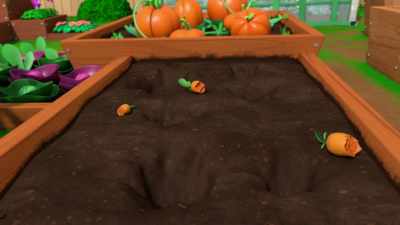 And this is where
my carrots were. - The Chicken Squad