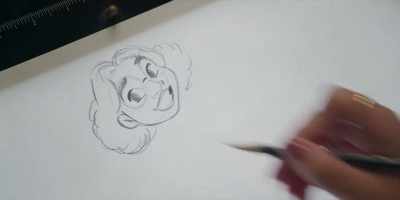 And this is where you don't
have to be precious at all - Sketchbook