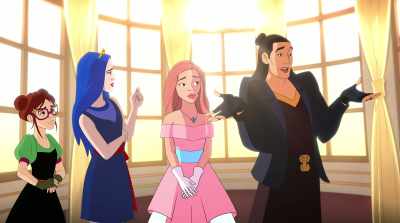And if it was a mistake,
why did he run away? - Descendants: The Royal Wedding
