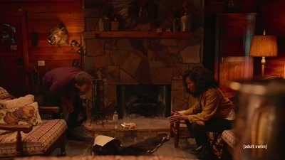 And if it is a serial killer, - Adult Swim Yule Log