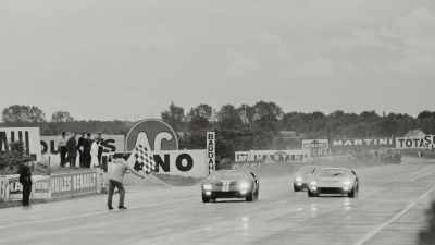 And when it came to the finish, - Shelby American