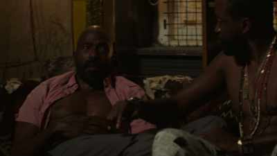 And it was chewing like this.
Weird-ass little chew. - The Chi