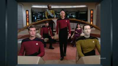 And it was extraordinary.
And we sat there going, - The Center Seat: 55 Years of Star Trek