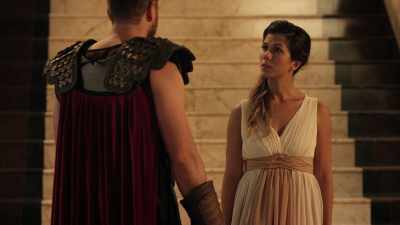 And when it is finished,
I'll choose a new husband. - Troy the Odyssey