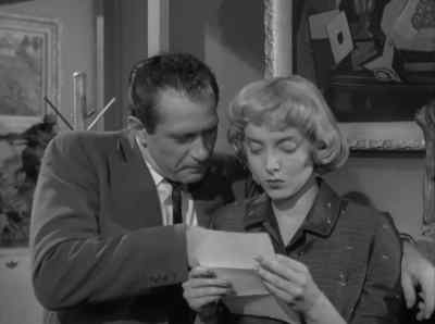 "And if it is
a genuine Cheney vase... - Alfred Hitchcock Presents