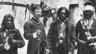 And so it was shortly
thereafter that there was another Indian - Jews of the Wild West