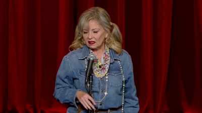 And it was stu bernstein, that
big fat guy, that big fat slob - Roseanne Barr: Cancel This!